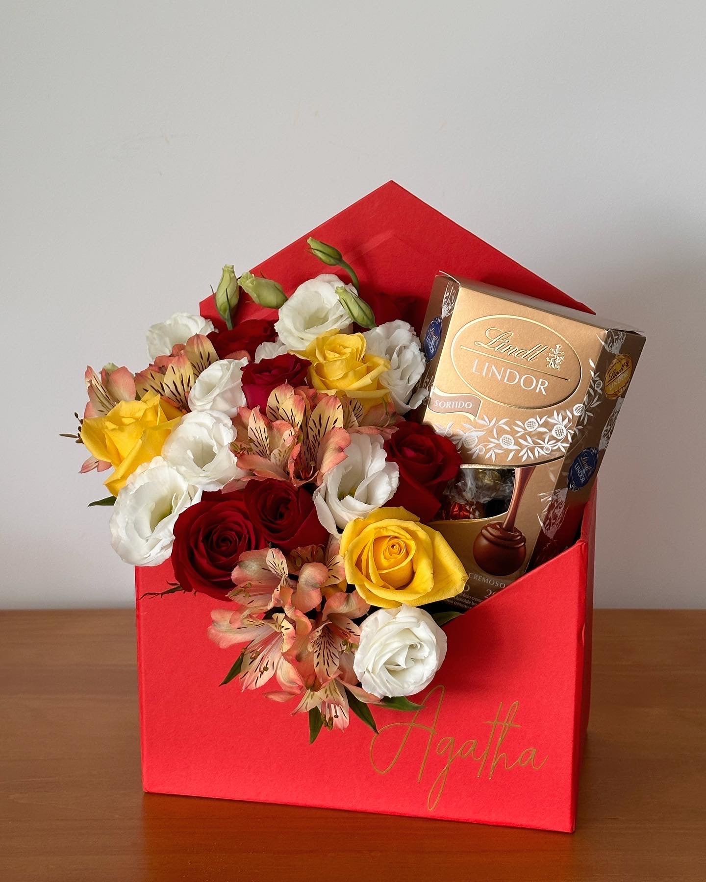 Letter box com Ferrero Rocher