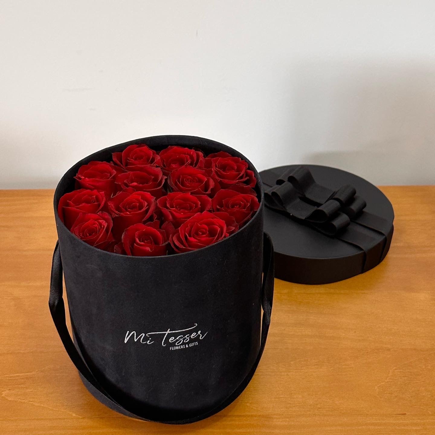 Flower box Surpresa - rosas dentro da caixa