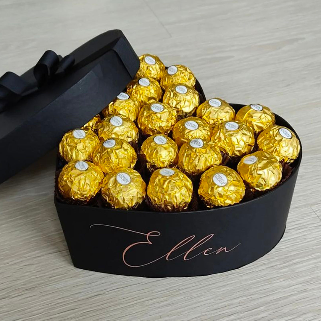 Caixa coração de Chocolate