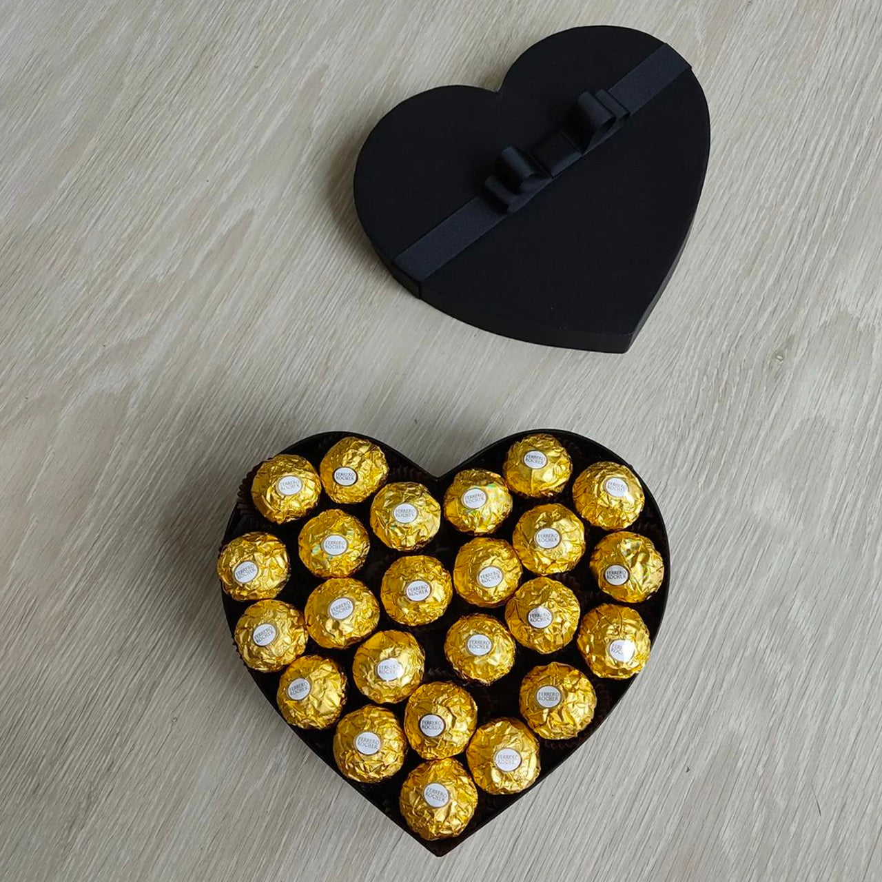 Caixa coração de Chocolate
