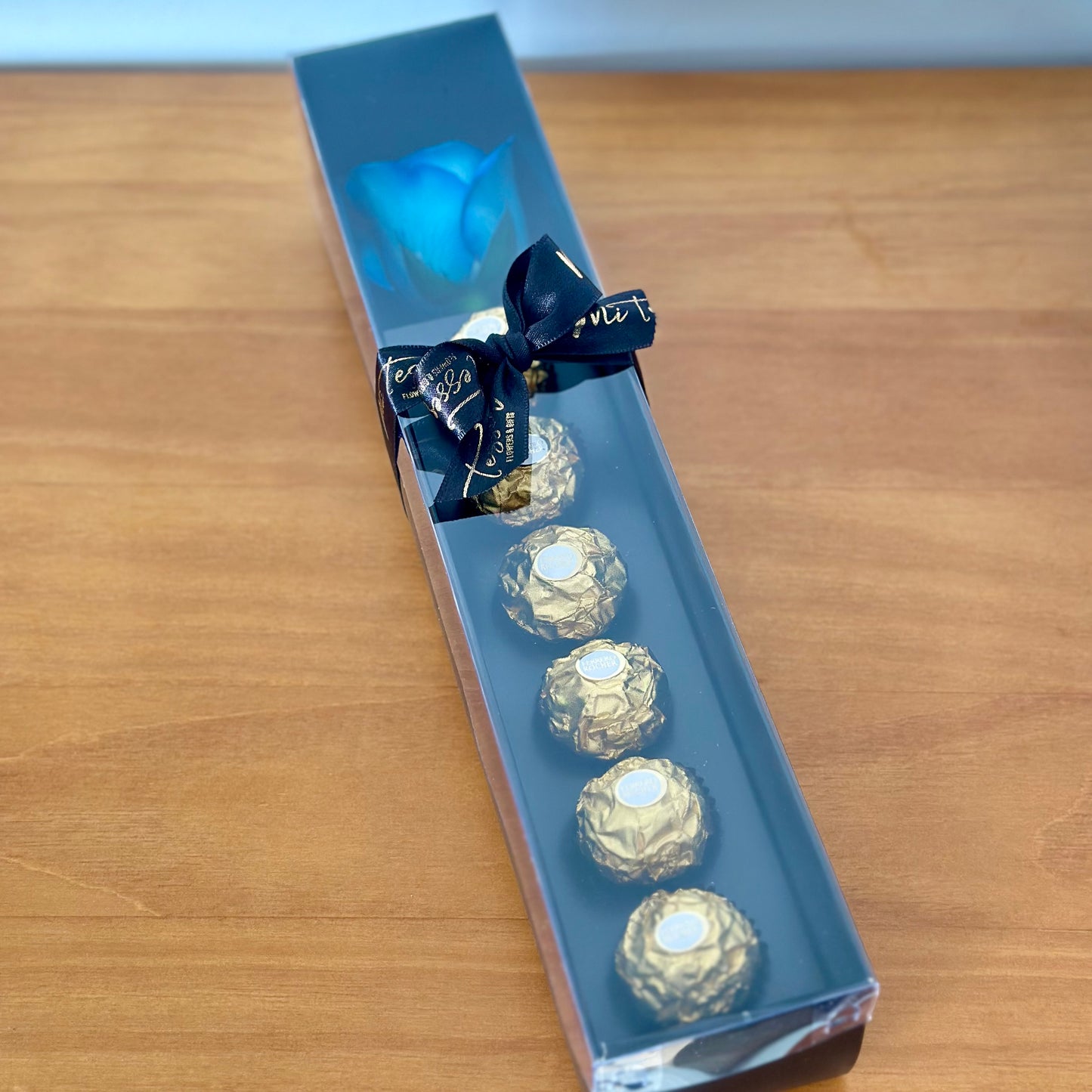 Le Belle - Rosa individual com Ferrero Rocher