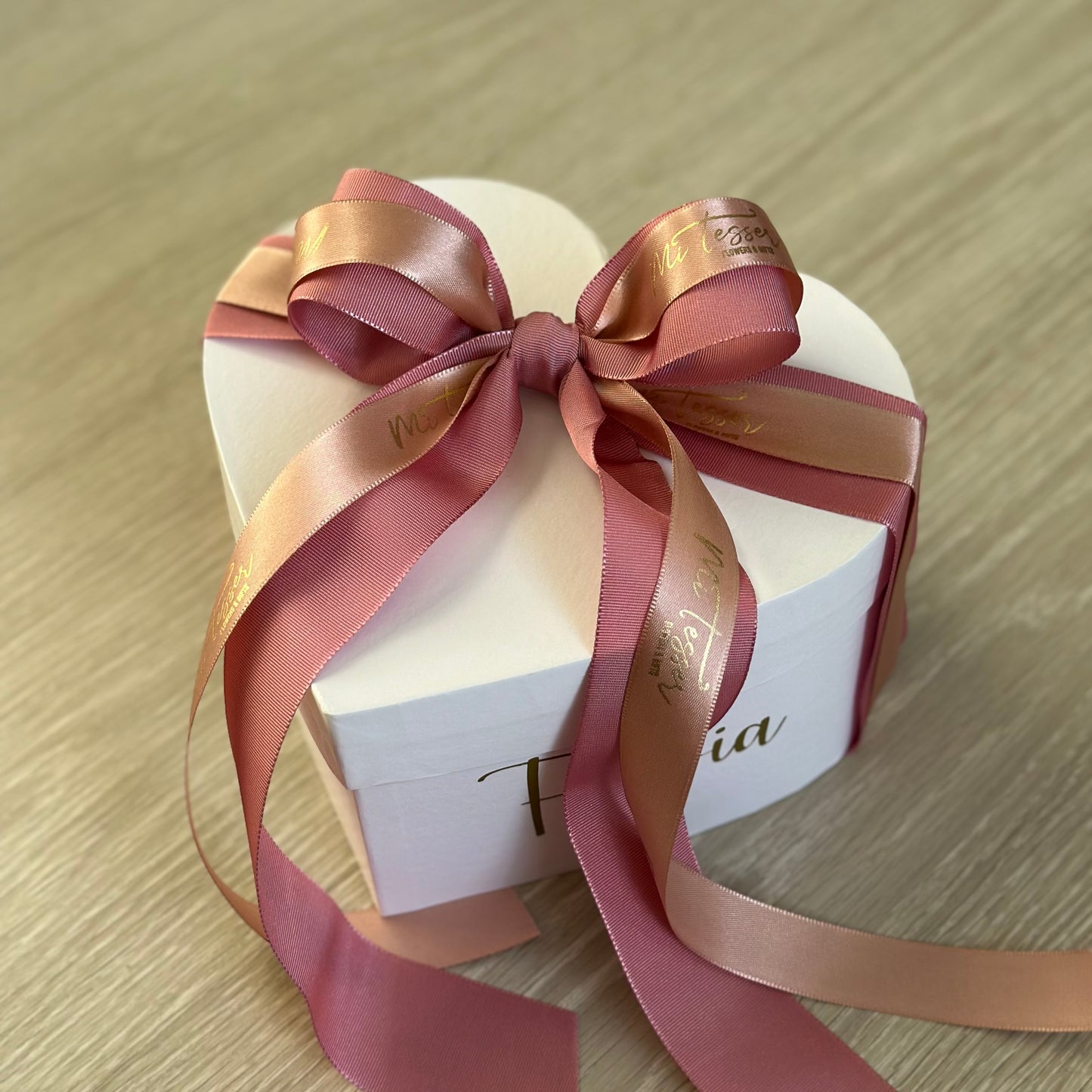 Caixa coração de Chocolate